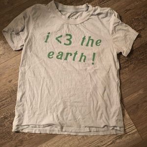 PacSun I love the earth top